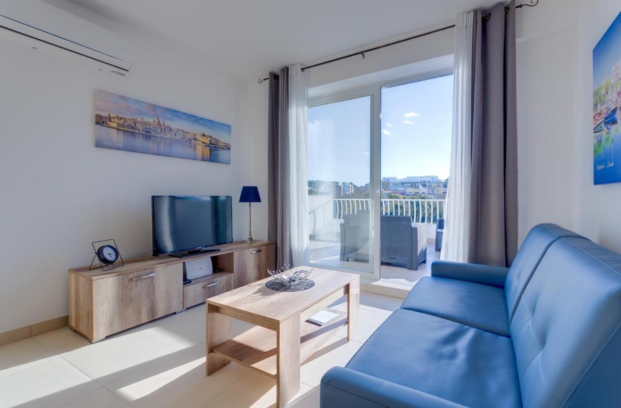 Centric And Modern Penthouse Close To Amenities Msida Bagian luar foto